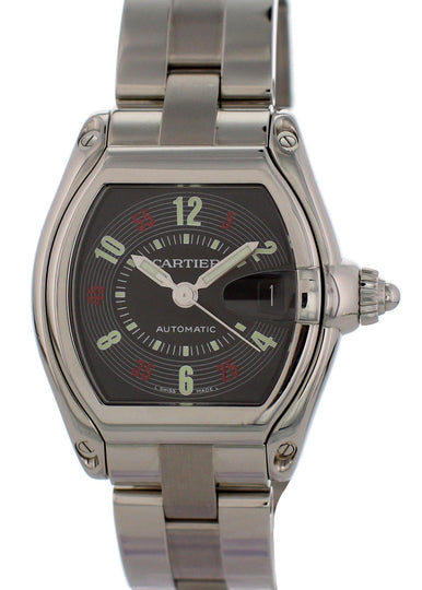 cartier roadster arabic numerals