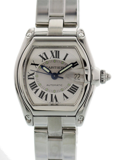 Cartier roadster stainless steel 