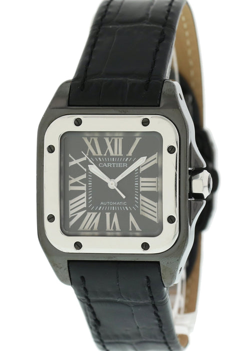 Cartier Santos 100 2878 PVD Men's Watch
