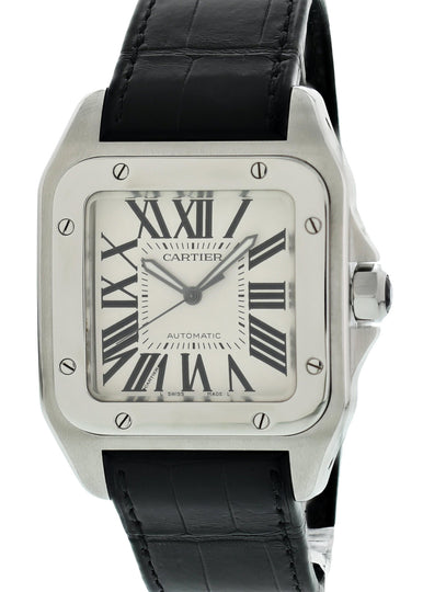 Cartier santos 100 xl 2656 mens watch