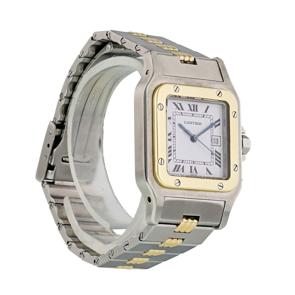 Cartier santos automatic mens watch