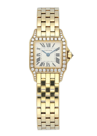 cartier santos demoiselle yellow gold