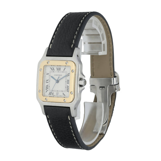 cartier santos galbee leather strap