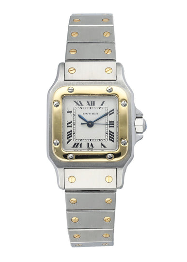 Cartier santos galbee automatic watch