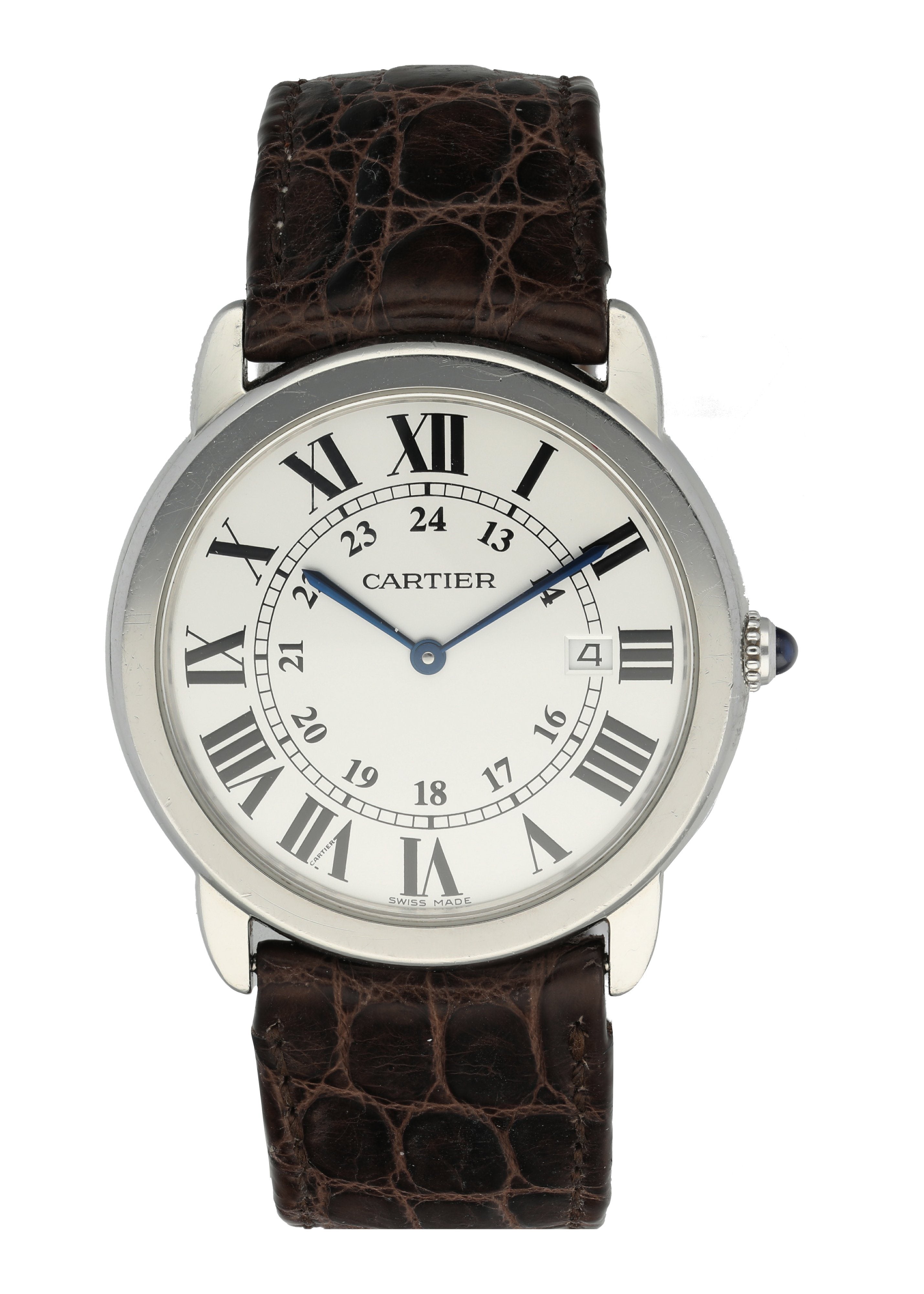 Cartier Solo Ronde Date 2934 Men's 