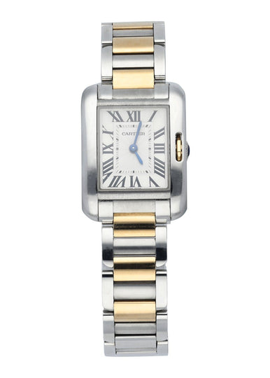 cartier tank anglaise yellow gold