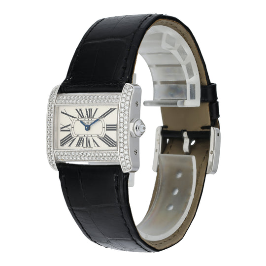 cartier tank divan with diamonds