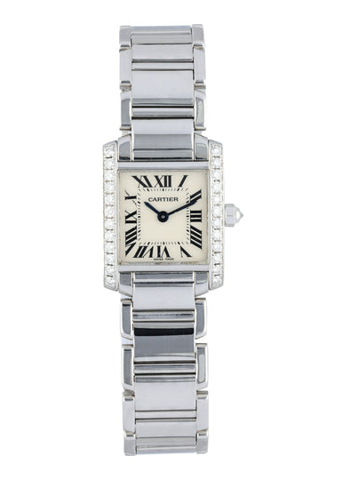 gold cartier tank watch