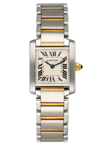 Cartier Tank Francaise WE10456H 18K Rose Gold Ladies Watch Box Papers