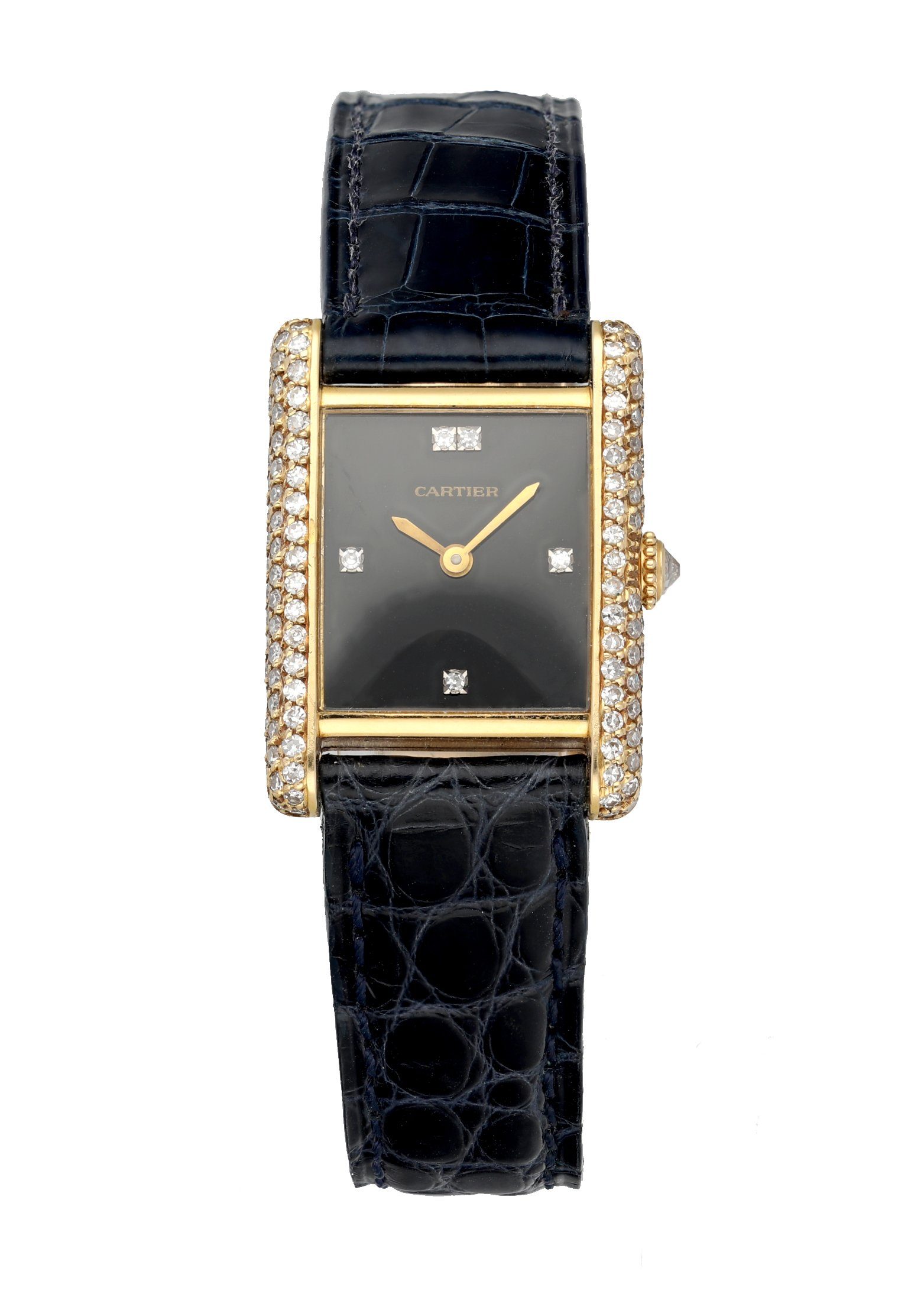 cartier tank paris dial