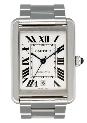 Cartier Tank Louis 6711 Diamond Bezel Ladies Watch