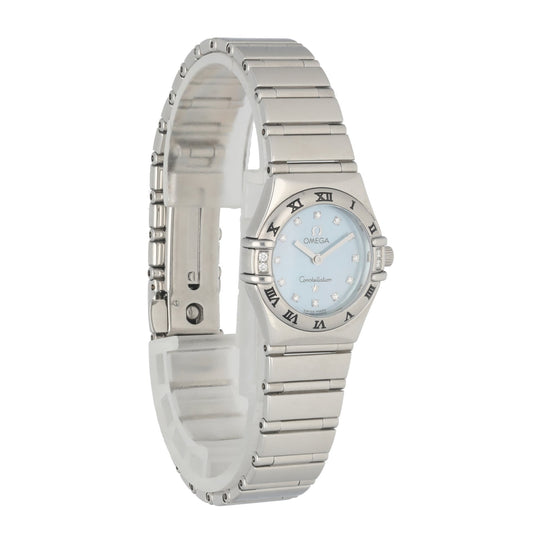 omega constellation mini ladies watch