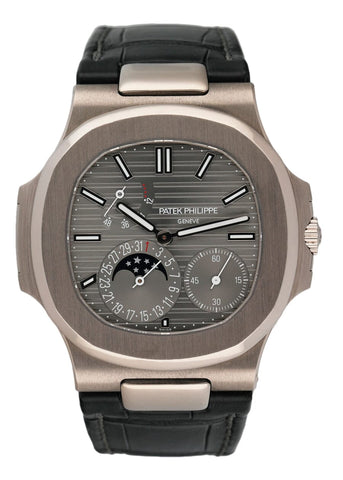 Patek Philippe Nautilus Travel Time in 18k rose gold and a deep b