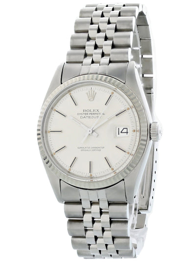 rolex oyster perpetual datejust steel
