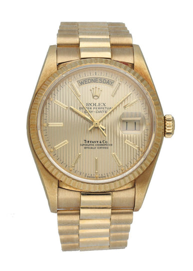 rolex day date tapestry dial