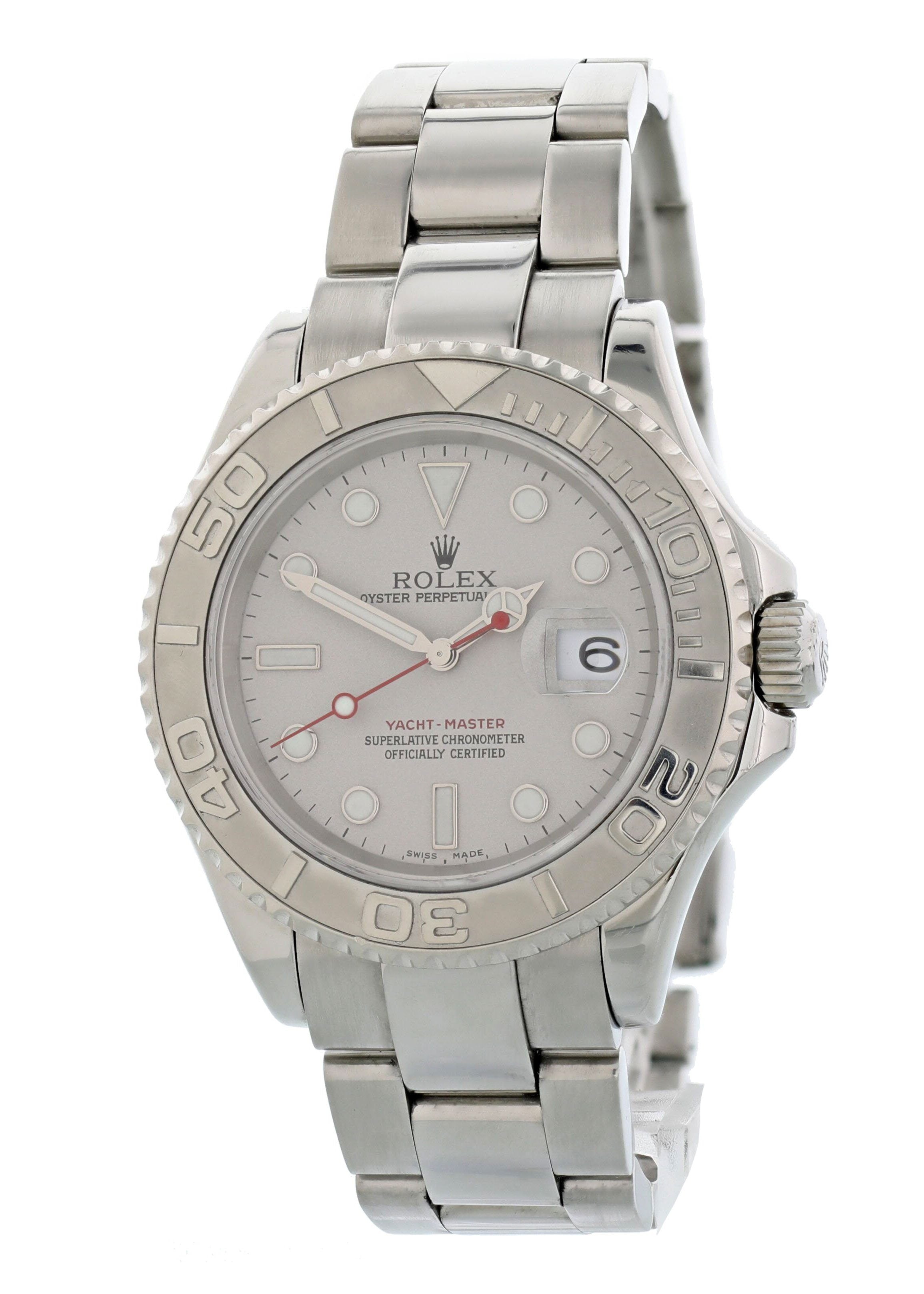 rolex yacht master platinum bezel