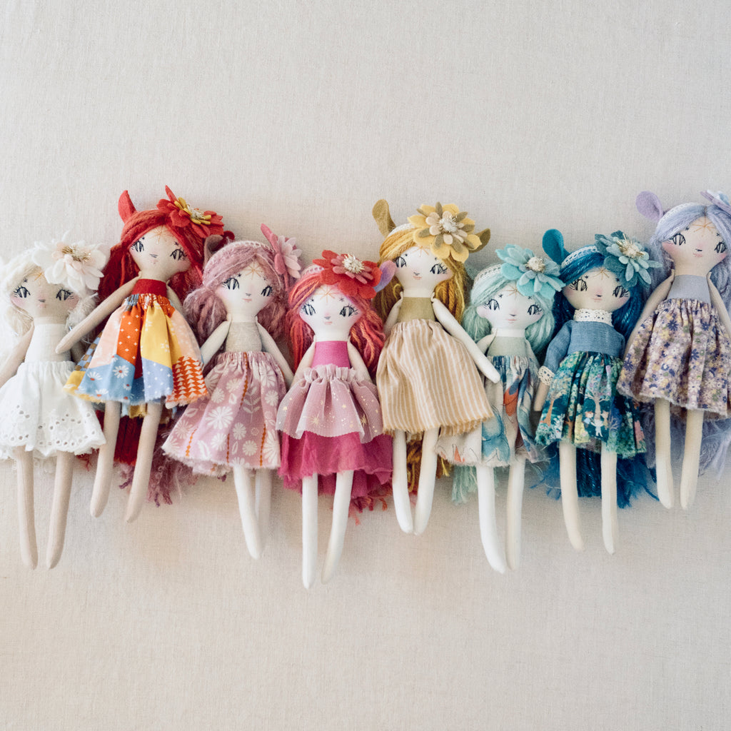 fc holiday petal pixie dolls