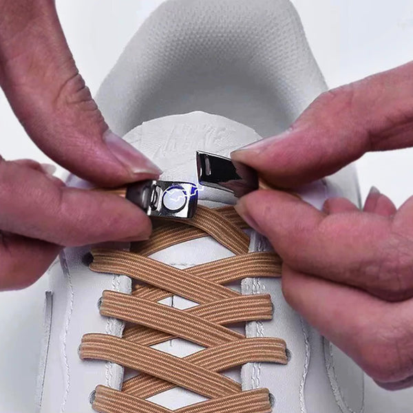 the easiest way to tie shoes