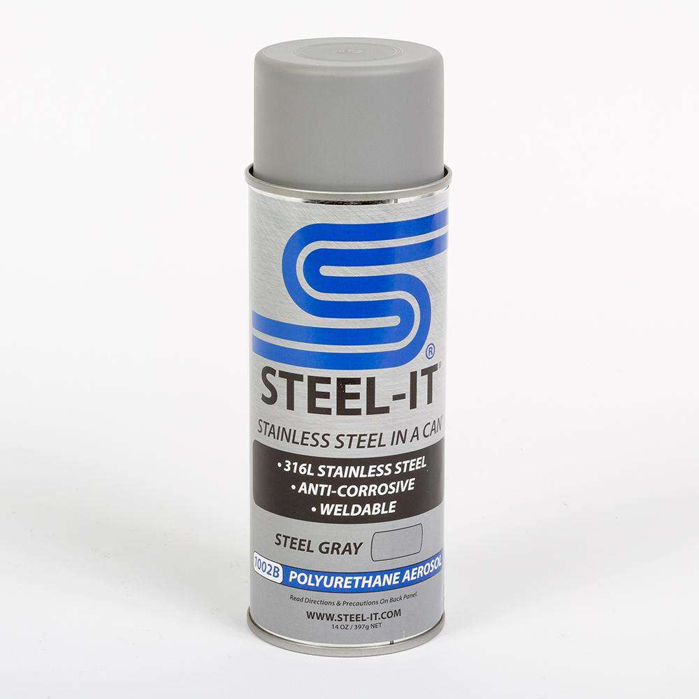 Steel-It Polyurethane Aerosol Paint - BLACK 1012B – TMR Customs