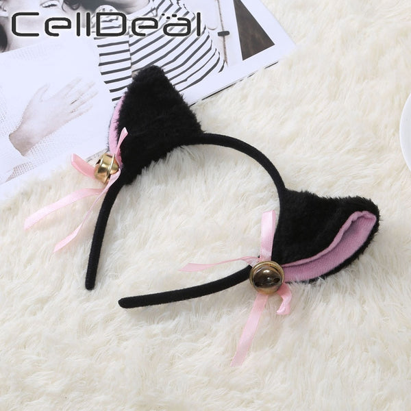 cat ears headband anime