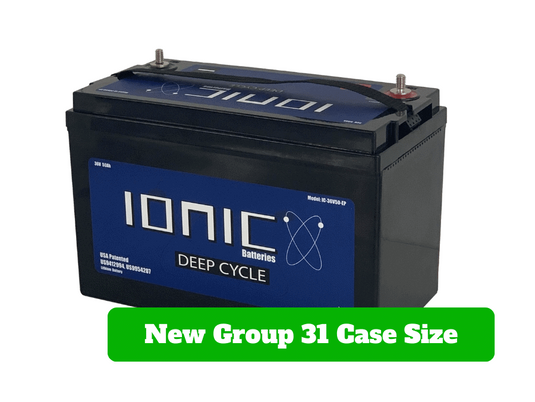 Ionic 12 Volt 30Ah Lithium Ion Battery ( Kayak Fishing) – Custom