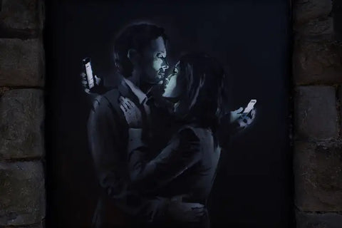 7 Times Banksy Has Done Something For Charity - Civilian Drone Strike | Andy okay - Art for Good Causes