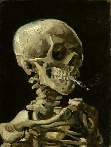 Vincent van Gogh - Head of a skeleton with a burning cigarette.jpg