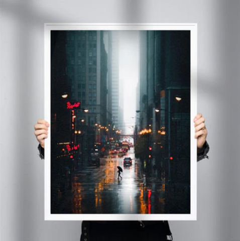 Chicago Wall Art: ‘Streets of Chicago’ by Daniel Krakan for WWF | Chicago Art For Charity