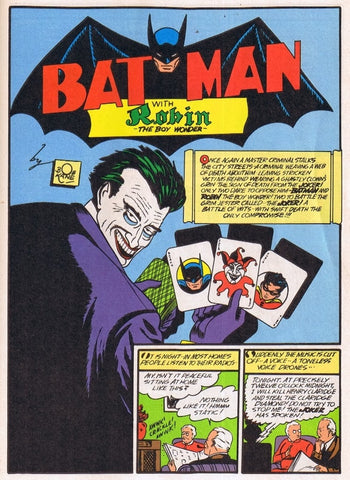 Cool Joker Art, Joker first appearence in Batman Painting, The Joker Wall Art | Andy okay – Joker Art for Charity