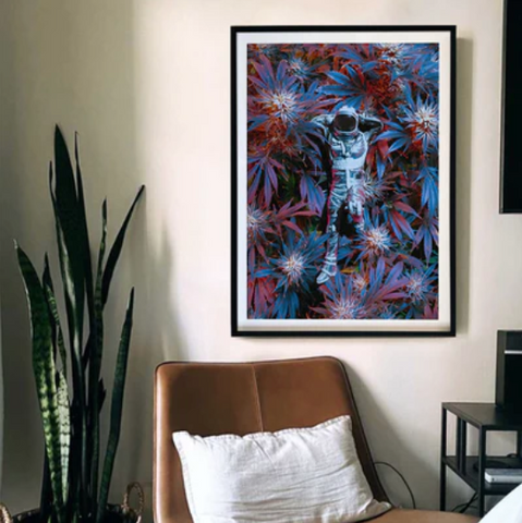 Edgy Wall Art: 'Chillout' by Julian Majin for Animal Rescue Center | Andy okay – Edgy Art for Charity