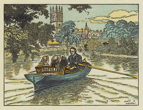 Exploring the Magical Art of Alice in Wonderland: Lewis Carroll aka Charles Lutwidge Dodgson on the river in Oxford | Andy okay - Art for Causes