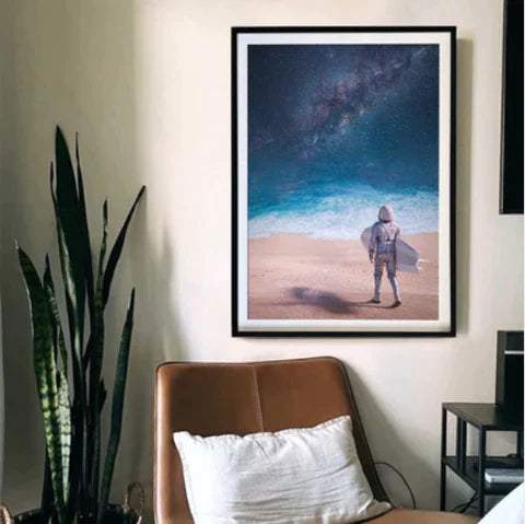 How Do I Choose The Best Wall Art? 'GalaxSea' by Kelvin Thirapathi for Pangeaseed | Andy okay - Affordable Wall Art for Charity