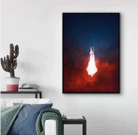 How To Find The Best Sci Fi Art For Your Living Room: 'Untitled' by Jonas Kähkönen for WWF | Andy okay – Sci Fi Art Prints for Charity