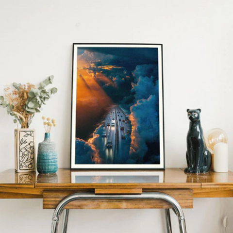 Experience the Beauty of an Ocean Sunset with Wall Art – Andy okay