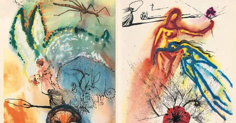 Exploring the Art of Alice In Wonderland: Salvador Dalí's Rare 1969 Illustrations for “Alice's Adventures in Wonderland" | Andy okay – Art for Causes