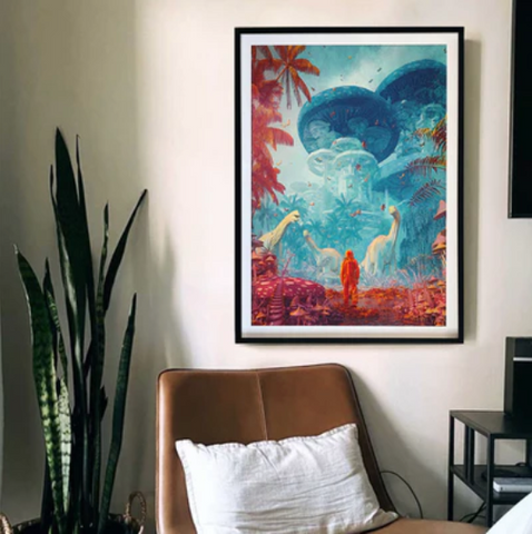 Cool Wall Art: 'Another World' by Gal Barkan for Amazon Watch | Andy okay – Art for Causes