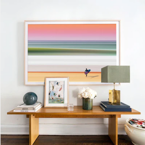 Wall Art For Livingroom: 'Tropic Lines' by Thomas Fotomas for PangeaSeed | Andy okay - Art for Causes