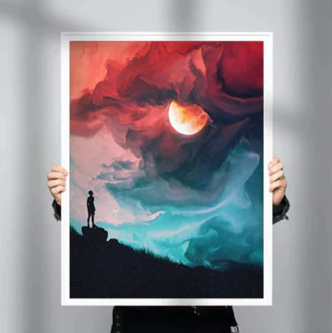 Space-Themed Wall Art: 'A New Hope' by Herri Susanto for Smile of The Child | Andy okay – Space Art Prints for Charity