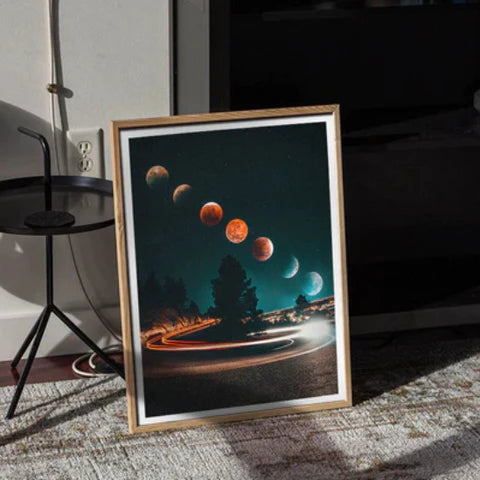 Space Art Prints That Will Inspire You in 2024: 'Eclipse' by Rokibul Hasan for Artists Building Communities | Andy okay – Space Wall Art for Charity