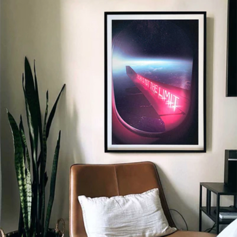Space Art Prints That Will Inspire You in 2024: ’Sky is Not The Limit’ by Anthony Edward for WWF | Andy okay – Space Wall Art for Charity