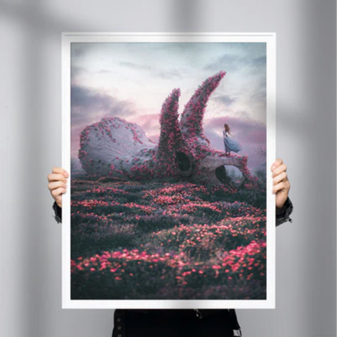 Surreal Nature Art for Your Home: ’Fosila II’ by Seventh Voyage for National Museum of Natural History | Andy okay – Surreal Art Prints for Charity