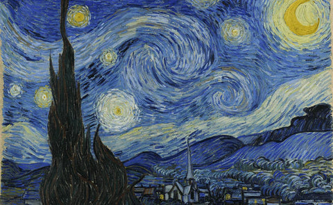 The Starry Night, oil-on-canvas painting by the Dutch Post-Impressionist painter Vincent van Gogh