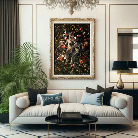 The Ultimate Guide To Find Affordable Wall Art For Your Living Room: 'Garden Delights' by Nicebleed for WWF | Andy okay – Affordable Art Prints for Charity