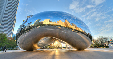 Cloud Gate: The 110-Ton Bean Sculpture in Chicago That Is One of the Largest of Its Kind | Andy okay - Art for Causes