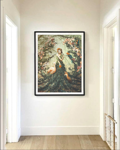 Kitchen Wall Art: 'Mother nature' by Jose Francese for Smile of the Child | Andy okay - Art for Causes
