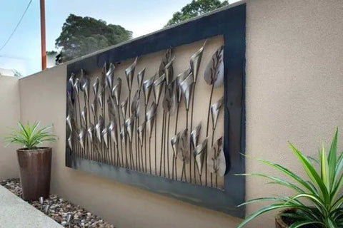 Outdoor Wall Art Ideas: Metal Wall Art | Andy okay - Art for Causes
