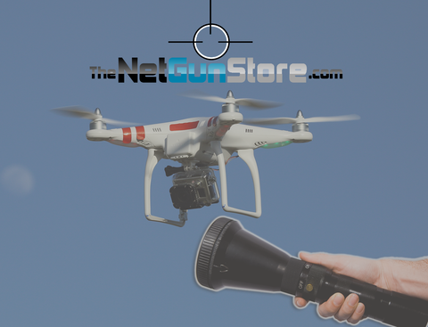 Net Guns for Drone Defense –