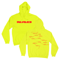 electric yellow hoodie