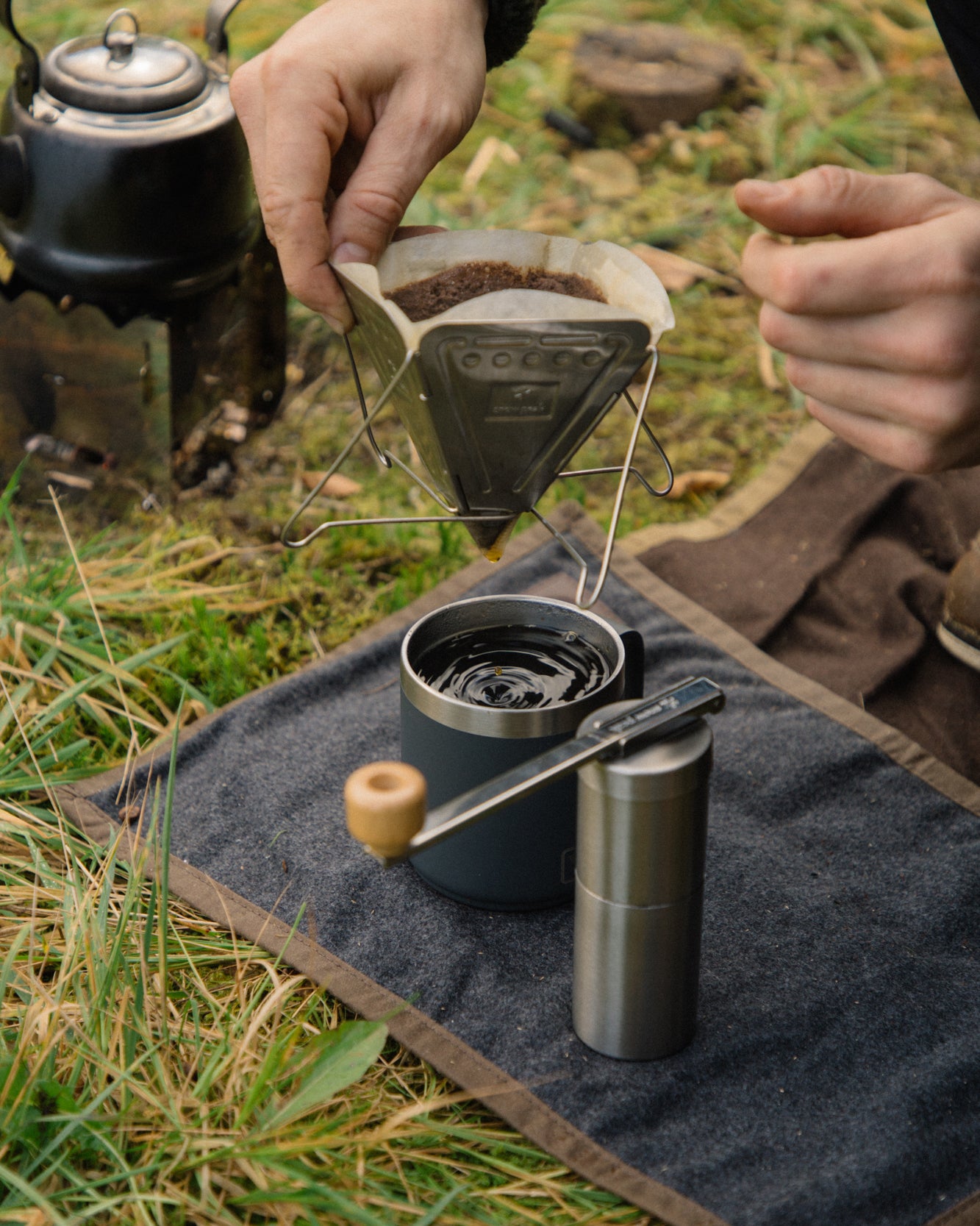 ☕️ Making Coffee Without A Coffeemaker Stovetop, GemFOX Food, Campfire