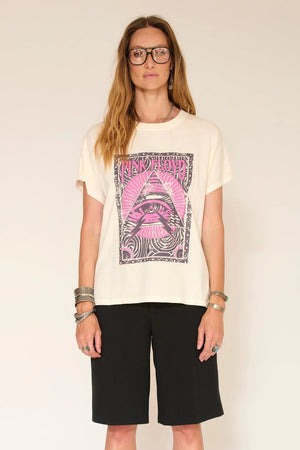 MKT Studio Pink Floyd Tee - Indigo